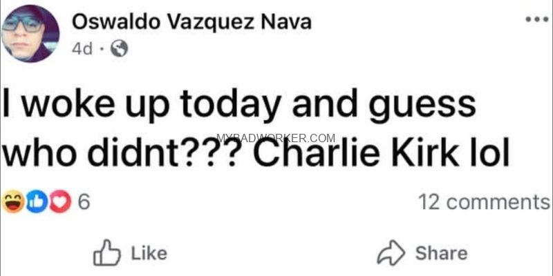 Oswaldo Vasquez Nava bad worker